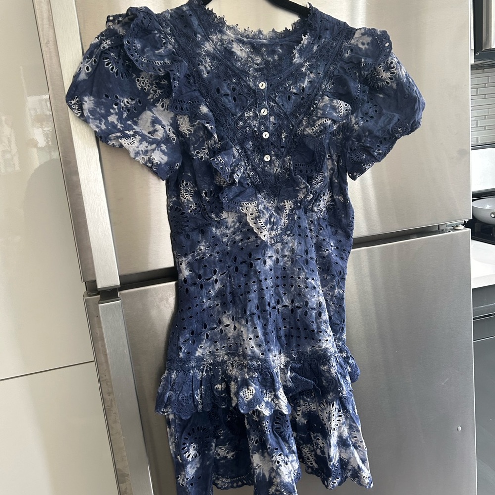 Love shack fancy tie dye dress